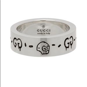 Gucci Ghost ring SILVER size 13